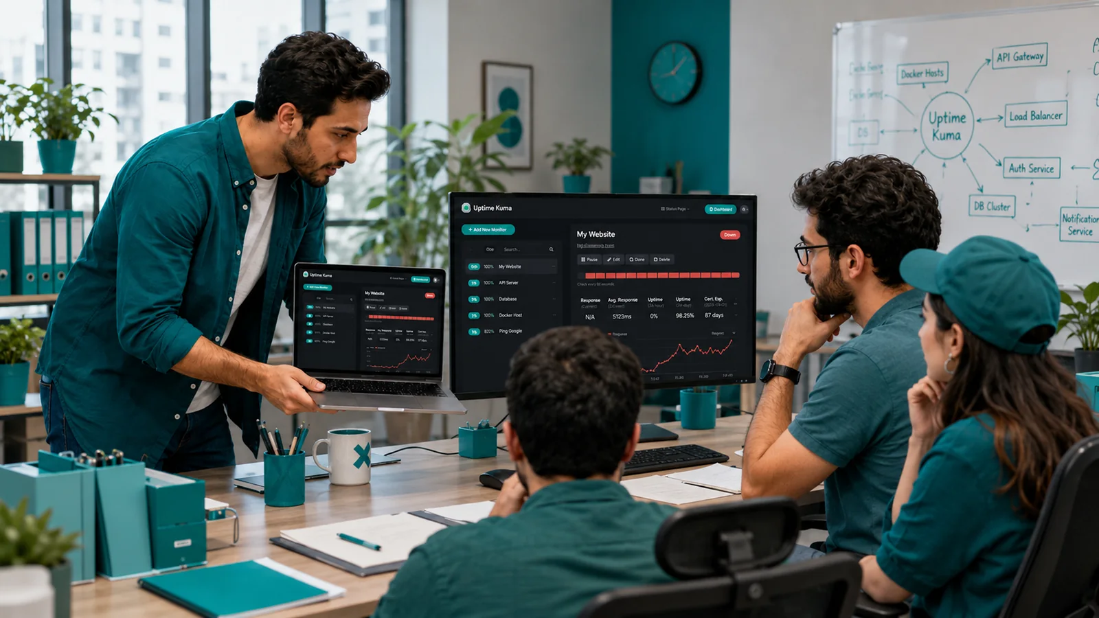 راهنمای جامع Uptime Kuma؛ آموزش مانیتورینگ وضعیت سایت و ساخت Status Page در آرانیک