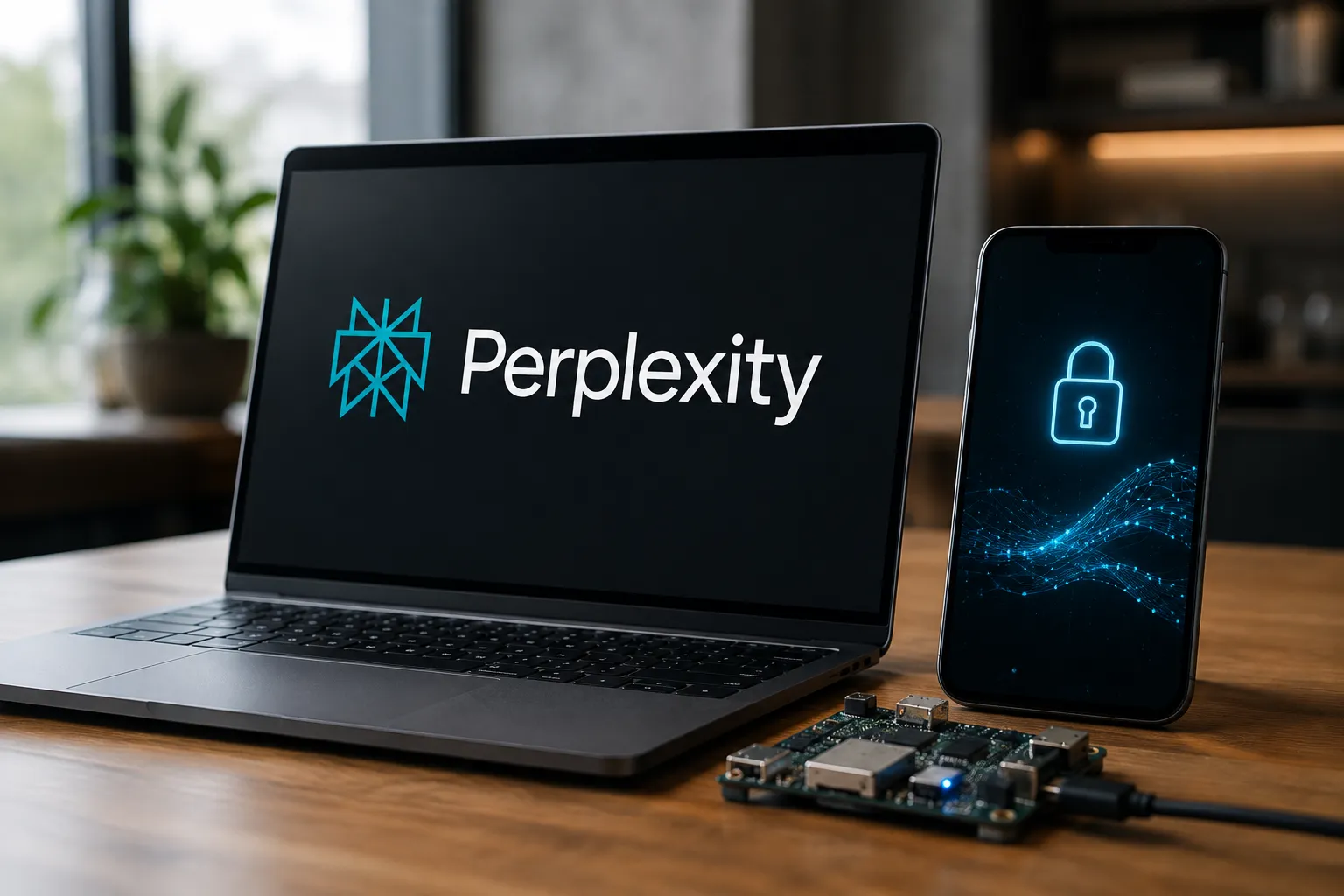 Perplexity و هوش مصنوعی هیبریدی با حفظ داده‌های حساس روی دستگاه